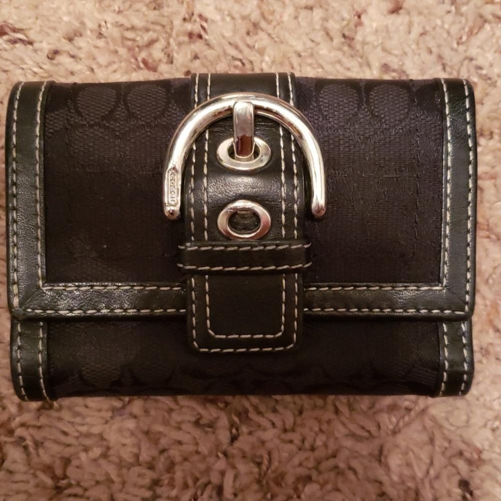 Small coach wallet